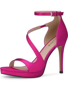 Women's Pink Comfortable Stylish Birthday Night out Wedding 4.3 Inch Sexy Heel